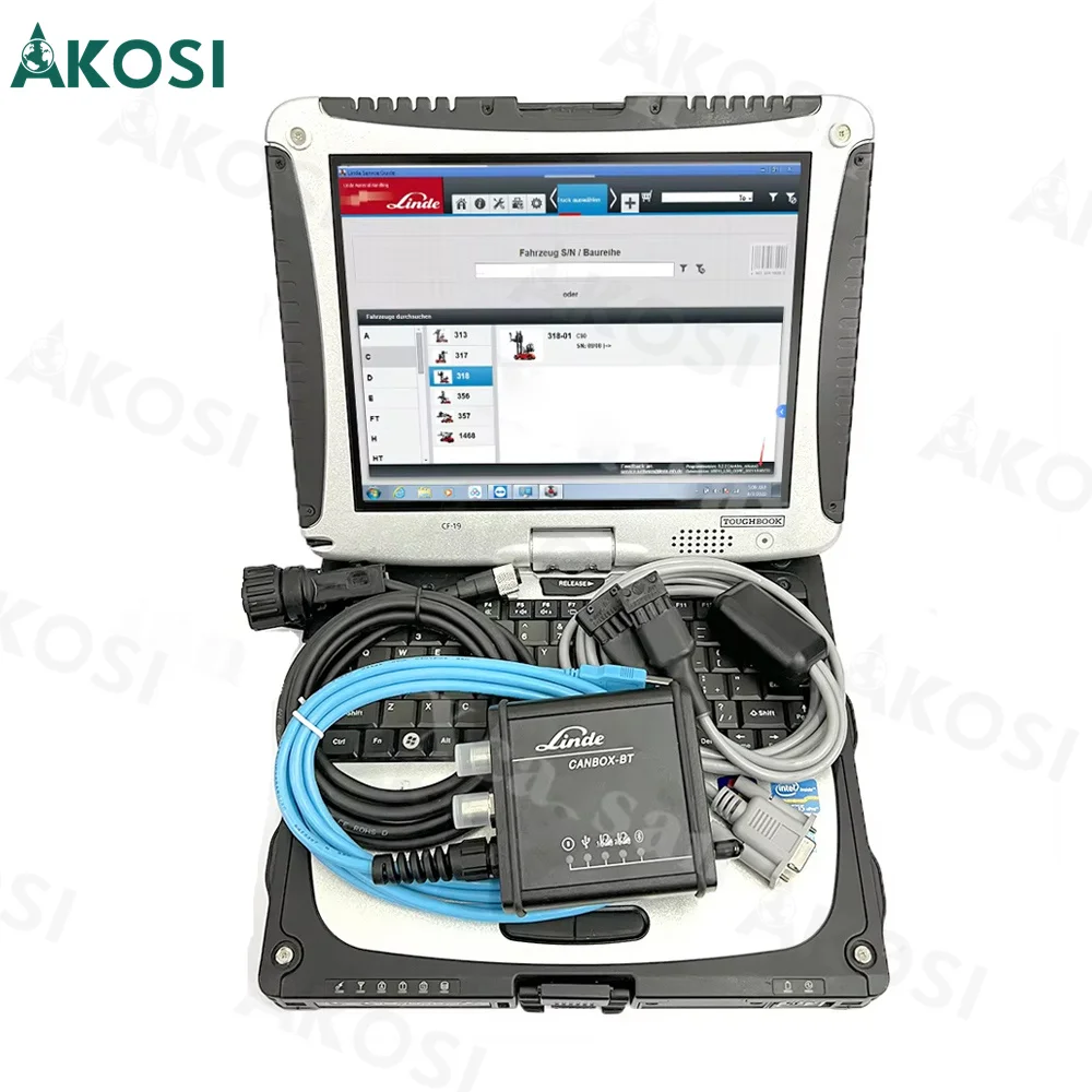 Ноутбук CF19 + для LINDE BT CanBox 3903605141 Pathfinder LINDE вилочный погрузчик Linde CanBox BT USB диагностический инструмент для грузовика
Ноутбук CF19 + для LINDE BT CanBox 3903605141 Pathfinder LINDE вилочный погрузчик Linde CanBox BT USB диагностический инструмент для грузовика
