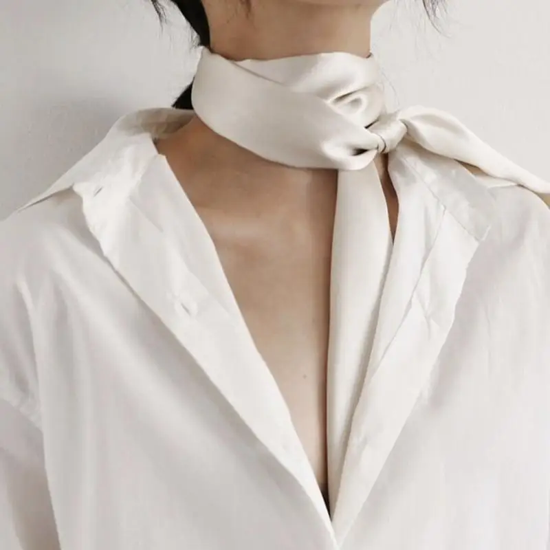 652F Long Scarf Neckerchief Skinny Scarf Necktie Color Silk Feeling Belt
652F Long Scarf Neckerchief Skinny Scarf Necktie Color Silk Feeling Belt