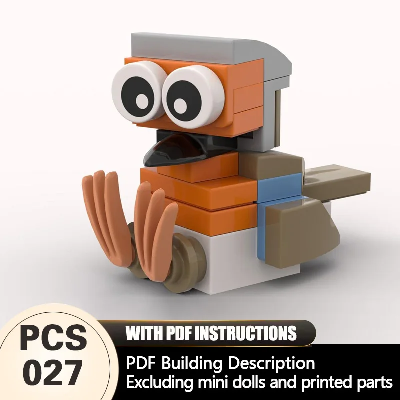 Creators Animal Series Model MOC Building Bricks South Island Takahē Modular Technology Gifts Holiday Assemble Children Toy Suit
Creators Animal Series Model MOC Building Bricks South Island Takahē Modular Technology Gifts Holiday Assemble Children Toy Suit