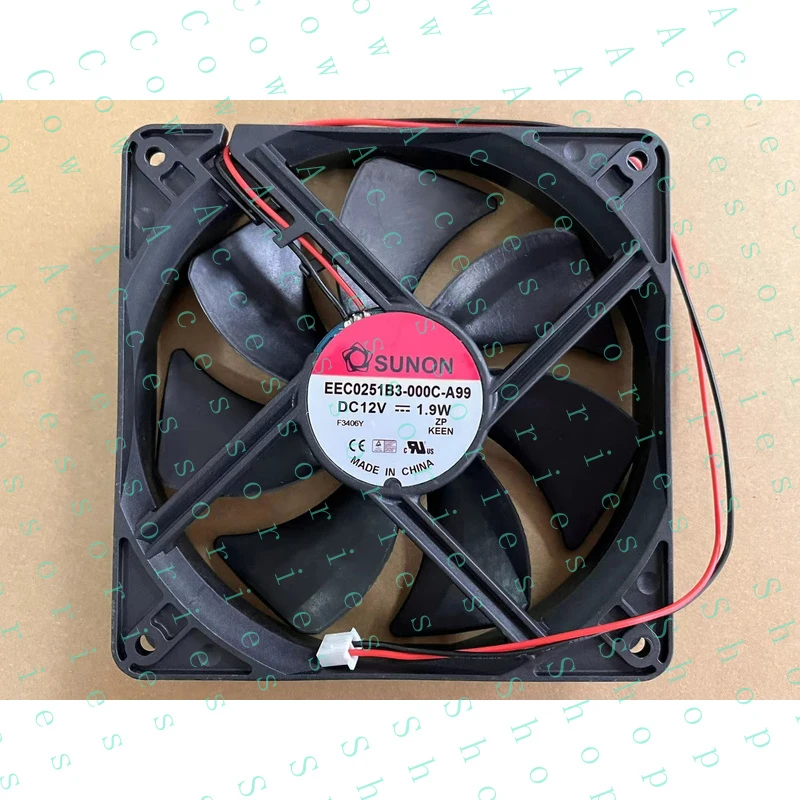 PP+ 1PC For Mute fan 12V 161mA 1.9W 12025 2pin EEC0251B3-000C-A99
PP+ 1PC For Mute fan 12V 161mA 1.9W 12025 2pin EEC0251B3-000C-A99