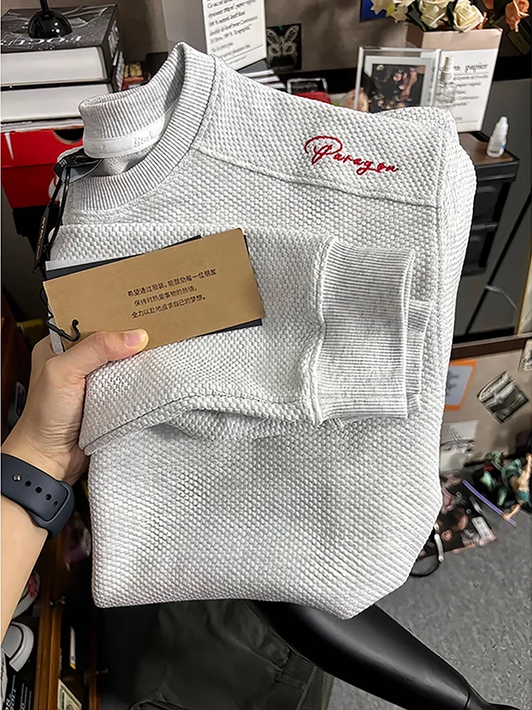 Heavily Embroidered Men's Sweatshirt Long Sleeve Shoulder-Length Casual Inner Wear T-Shirt for Autumn Winter American Trend B...
Heavily Embroidered Men's Sweatshirt Long Sleeve Shoulder-Length Casual Inner Wear T-Shirt for Autumn Winter American Trend B...
