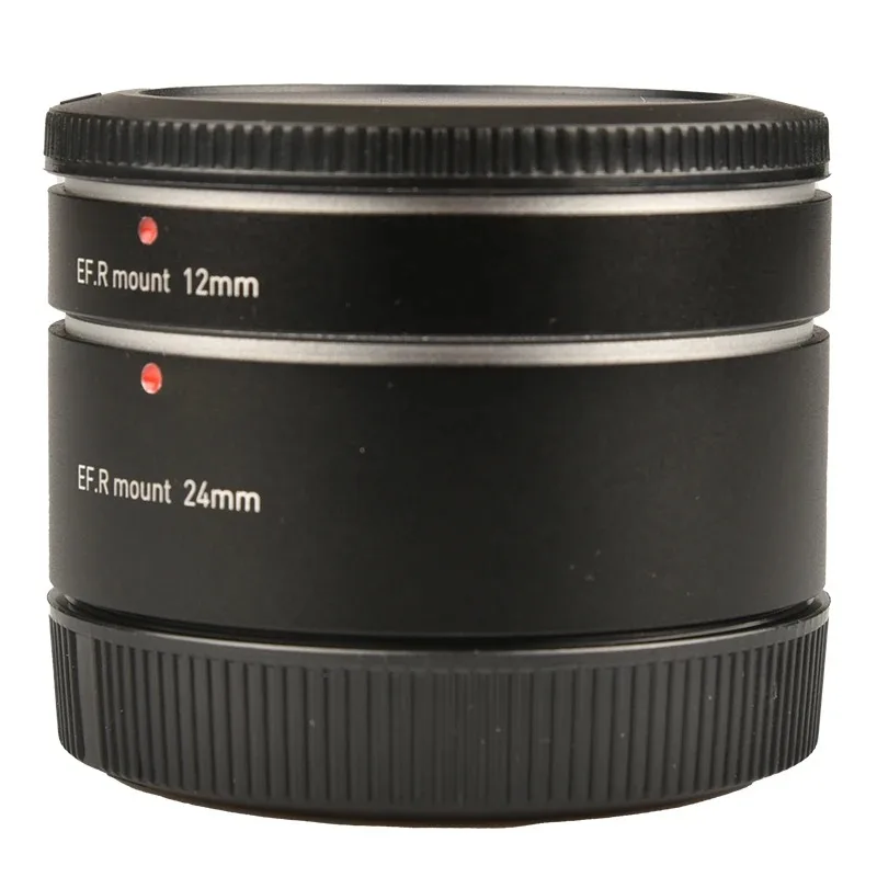 Auto Extension Macro Tubes Sets for Canon RF-Mount Lenses(12mm and 24mm)
Auto Extension Macro Tubes Sets for Canon RF-Mount Lenses(12mm and 24mm)
