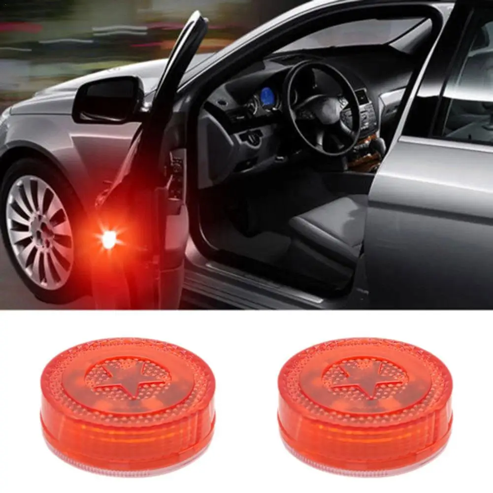 Automotive LED Door Lamp Safety Warning Light Anti-collision Flashing Light Magnetic Base Light With Batteries
Automotive LED Door Lamp Safety Warning Light Anti-collision Flashing Light Magnetic Base Light With Batteries