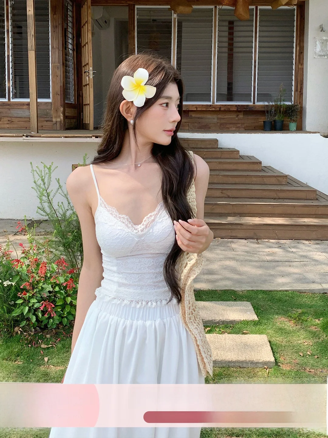 Knowfeel Studio Pure Desire Lace Crop Top High Waist Long Skirt Set Gentle Fairy Skirt Women's Fashion Spring Collection
Knowfeel Studio Pure Desire Lace Crop Top High Waist Long Skirt Set Gentle Fairy Skirt Women's Fashion Spring Collection