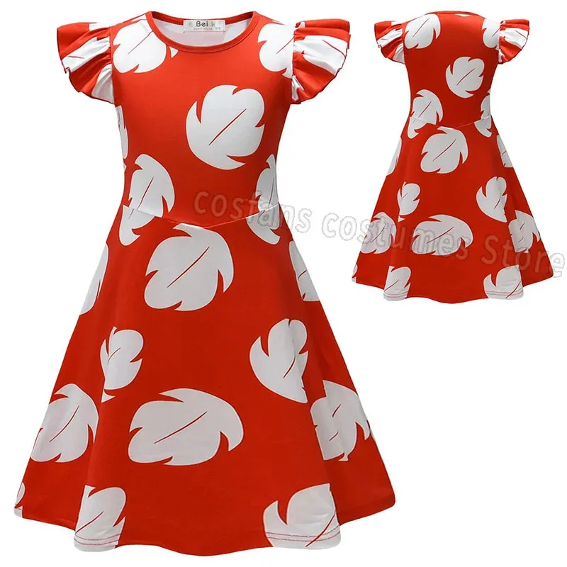 New popular Dixie embroidered cartoon Lilo girls' dress, flying sleeve dress, girls' casual dress, Halloween role-playing dress
New popular Dixie embroidered cartoon Lilo girls' dress, flying sleeve dress, girls' casual dress, Halloween role-playing dress