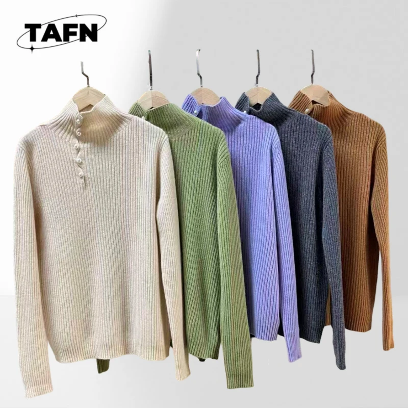 Модный вязаный свитер с рисунком для женщин, идеально подходит для повседневных прогулок, мягкий и дышащий вязаный свитер из 100% кашемира AK1144
Модный вязаный свитер с рисунком для женщин, идеально подходит для повседневных прогулок, мягкий и дышащий вязаный свитер из 100% кашемира AK1144