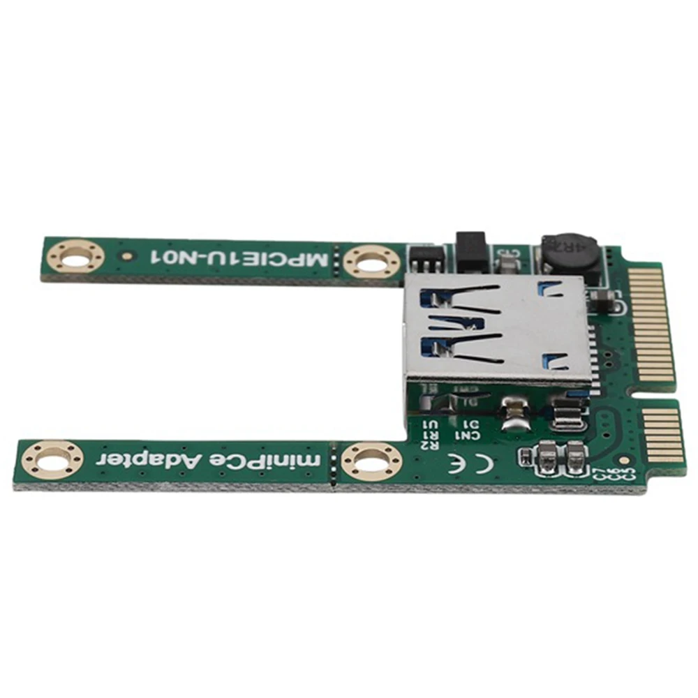 Mini PCI-E to USB3.0 Adapter Card PCIe to USB 3.0 Adapter, Suitable for Notebook ComputersJAS
Mini PCI-E to USB3.0 Adapter Card PCIe to USB 3.0 Adapter, Suitable for Notebook ComputersJAS