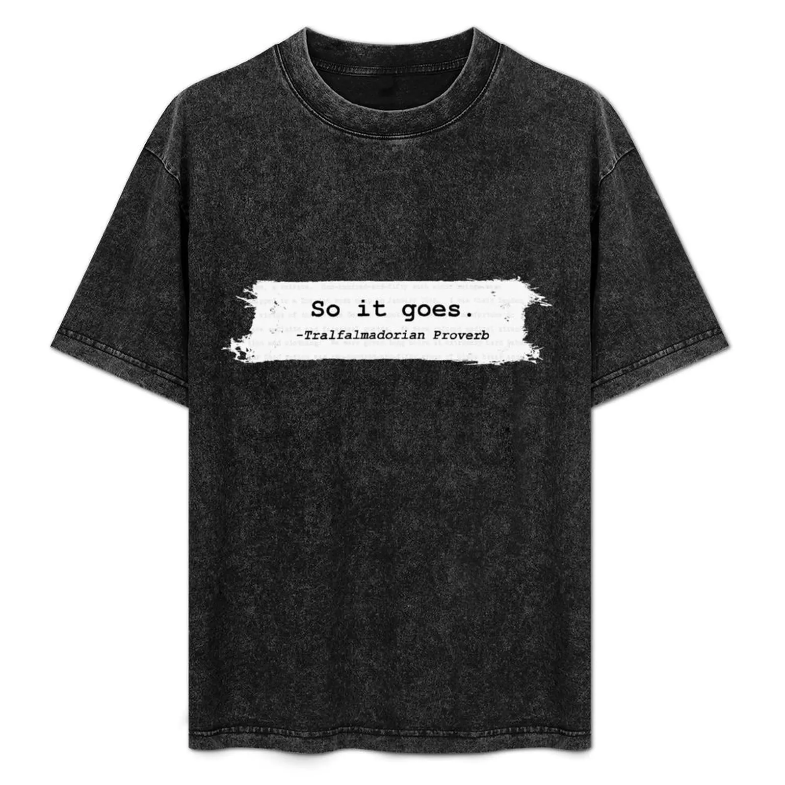 So It Goes Kurt Vonnegut T-Shirt Work Wear Short Sleeve T-Shirt
So It Goes Kurt Vonnegut T-Shirt Work Wear Short Sleeve T-Shirt