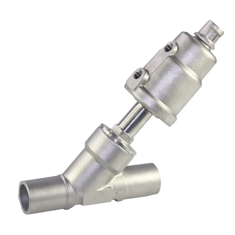 DN20 Пневматический сварочный угловой седельный клапан из нержавеющей стали с приводом из нержавеющей стали
DN20 Пневматический сварочный угловой седельный клапан из нержавеющей стали с приводом из нержавеющей стали