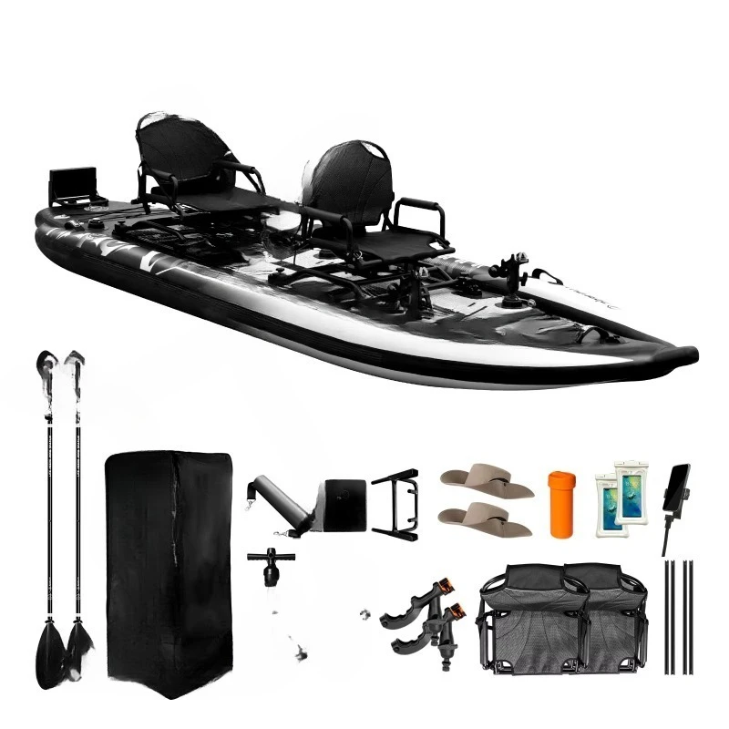 Folding Kayak Portable Kayak 2 Person Inflatable Fishing Kayak
Folding Kayak Portable Kayak 2 Person Inflatable Fishing Kayak
