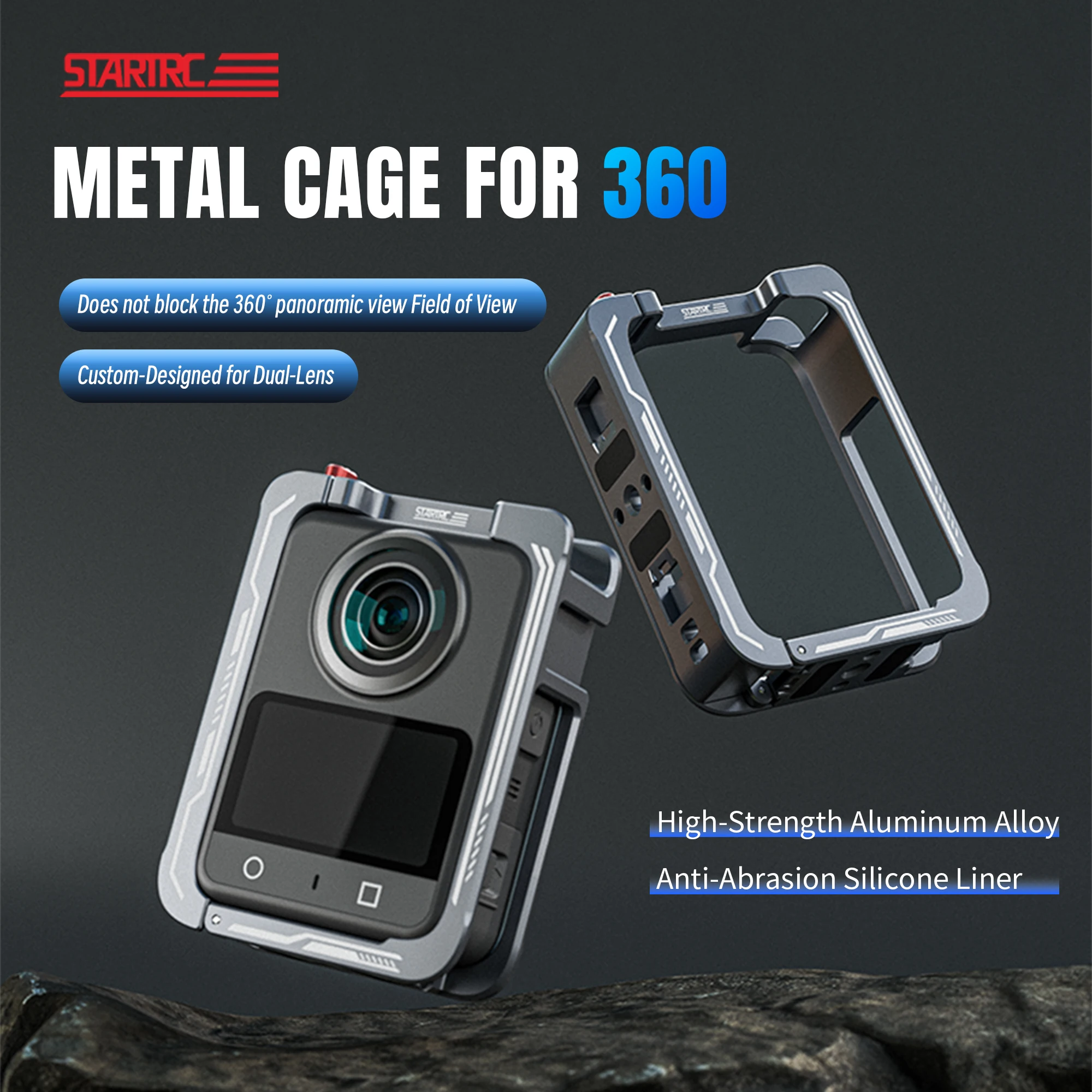 Металлическая клетка для экшн-камеры DJI Osmo 360, многофункциональная расширительная рамка, защита Osmo 360, аксессуар против падения
Металлическая клетка для экшн-камеры DJI Osmo 360, многофункциональная расширительная рамка, защита Osmo 360, аксессуар против падения