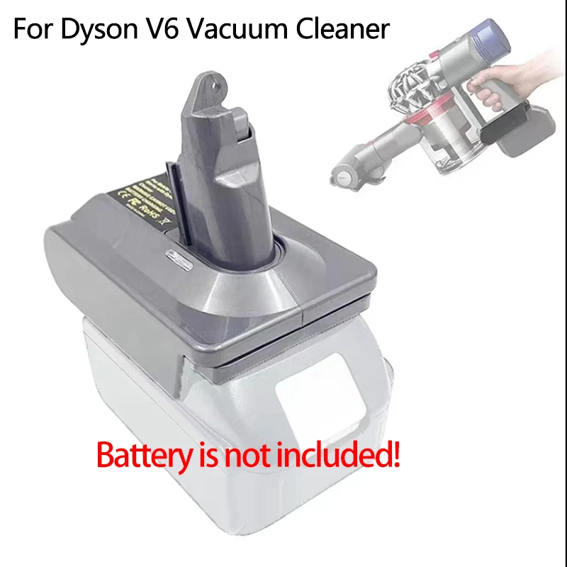 Adapter MT18V6 MIL18V6 DW20V6 BOS18V6 BPS18V6 For Makita For Milwaukee For Dewalt For Bosch For BlackDecker Battery For Dyson V6
Adapter MT18V6 MIL18V6 DW20V6 BOS18V6 BPS18V6 For Makita For Milwaukee For Dewalt For Bosch For BlackDecker Battery For Dyson V6