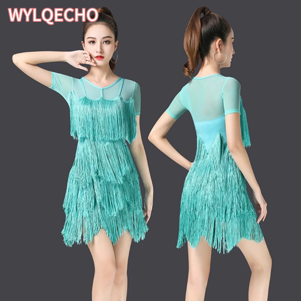 Woman Latin Dance Dresses Standard Ballroom Dancing Training Costumes Fashion Dress Salsa Dance Dresses Clothes Women 2023
Woman Latin Dance Dresses Standard Ballroom Dancing Training Costumes Fashion Dress Salsa Dance Dresses Clothes Women 2023