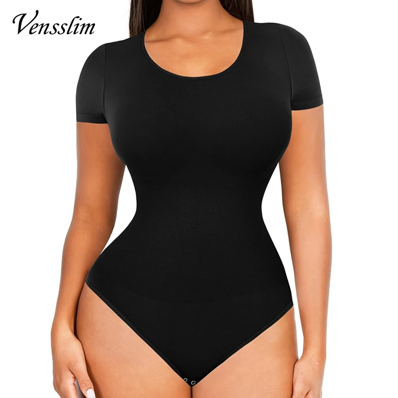 Vensslim Waist Trainer Bodysuits Women Slimming Full Body Shaper Panties Tummy Control Shorts Seamless Short Sleeve Lingerie Top
Vensslim Waist Trainer Bodysuits Women Slimming Full Body Shaper Panties Tummy Control Shorts Seamless Short Sleeve Lingerie Top