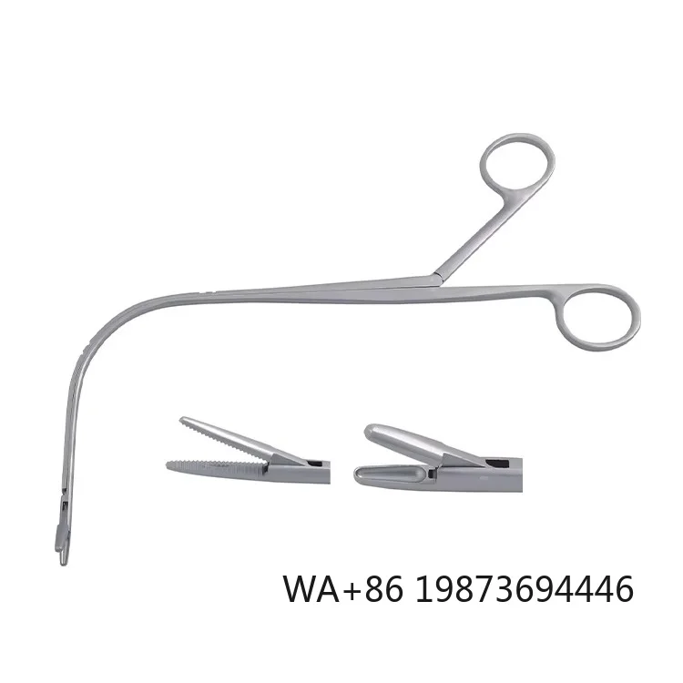 Stainless steel manual nasal forceps set, ENT surgical tools for nasal examination and scratch treatment
Stainless steel manual nasal forceps set, ENT surgical tools for nasal examination and scratch treatment