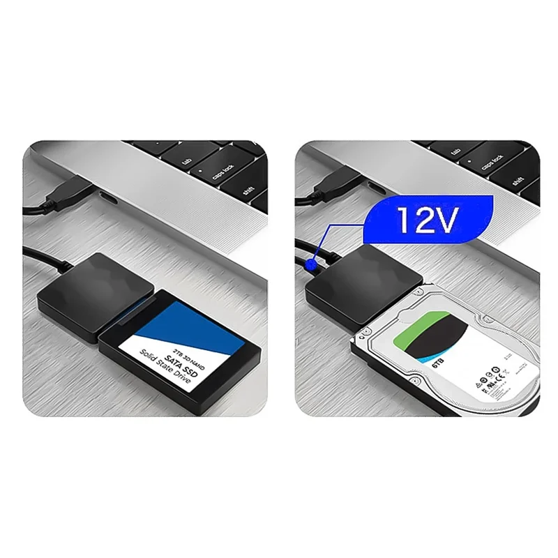 Адаптер Qy-SATA к USB 3.0 типа C USB 3.0 к SATA для 2,5 3,5-дюймового жесткого диска SSD HDD подходит для Windows 7/8/10/11 OSX
Адаптер Qy-SATA к USB 3.0 типа C USB 3.0 к SATA для 2,5 3,5-дюймового жесткого диска SSD HDD подходит для Windows 7/8/10/11 OSX