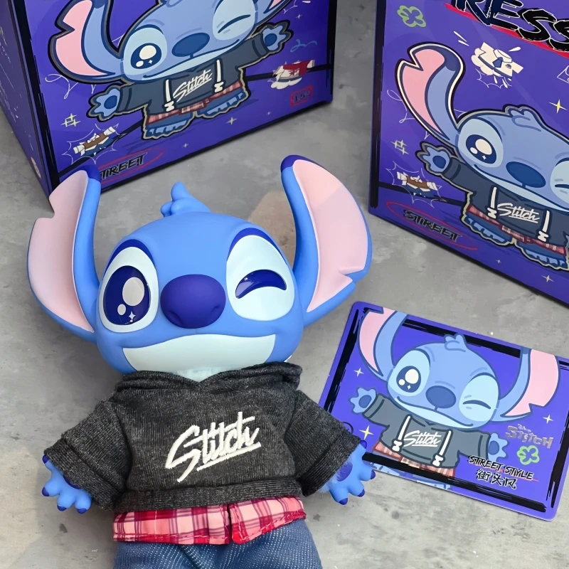 New Hot Sale 2025 Authentic Stitch Dress Up Show Vinyl Series Surprise Blind Box Pendant Decoration Ornament Gifts Surprise Toy
New Hot Sale 2025 Authentic Stitch Dress Up Show Vinyl Series Surprise Blind Box Pendant Decoration Ornament Gifts Surprise Toy