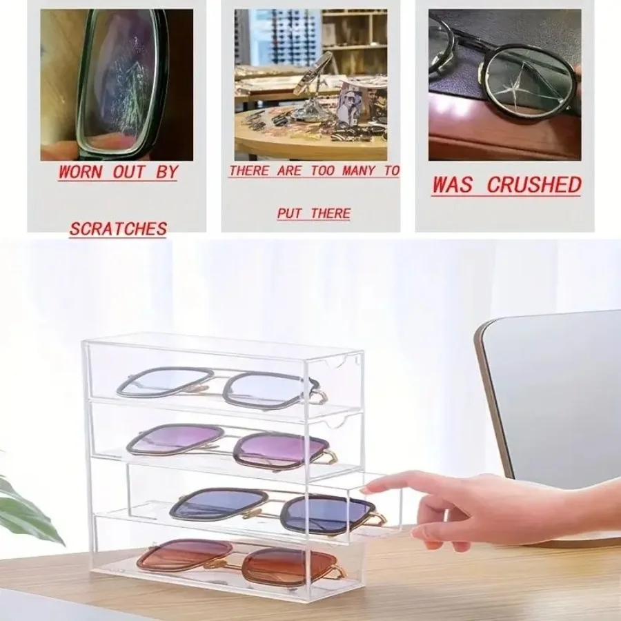 2pcs Transparent Drawertype Multifunctional Storage Box Acrylic Cosmetics Stationery Organizer Box Multicompartment Dustproof L
2pcs Transparent Drawertype Multifunctional Storage Box Acrylic Cosmetics Stationery Organizer Box Multicompartment Dustproof L