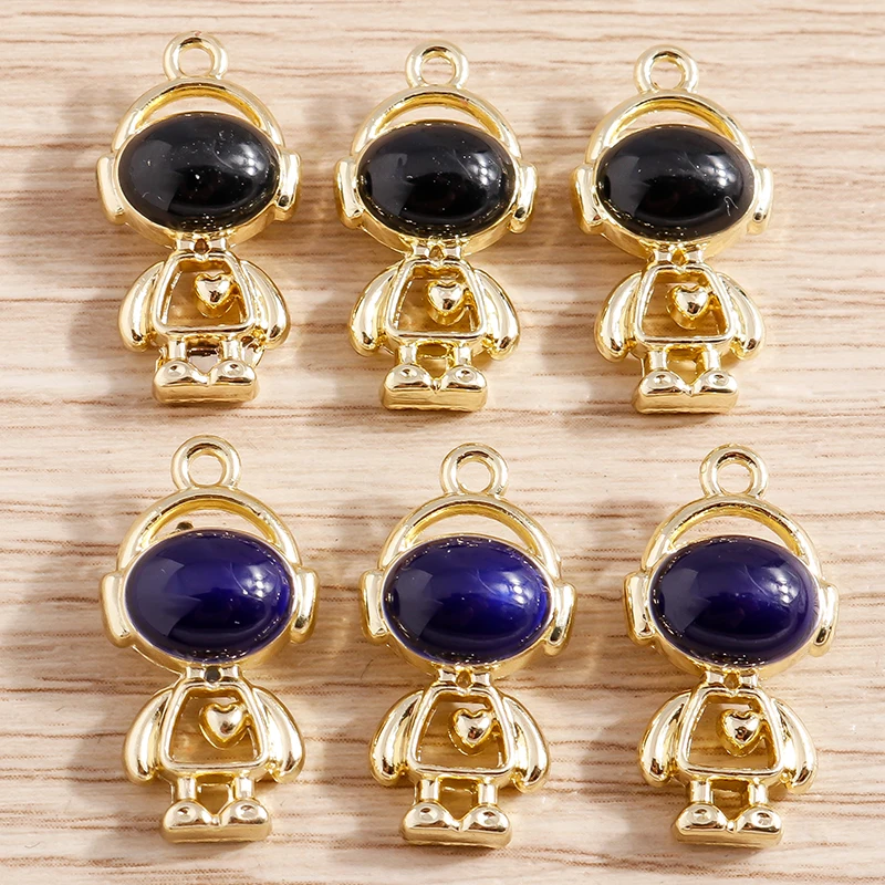 5pcs 12x22mm Cartoon Alloy Astronaut Charms Pendants for Making Necklace Earrings Bracelet DIY Crafts Jewelry Findings Accessory
5pcs 12x22mm Cartoon Alloy Astronaut Charms Pendants for Making Necklace Earrings Bracelet DIY Crafts Jewelry Findings Accessory