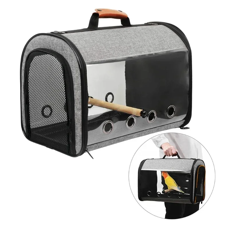 Bird Multifunctional Bag Carrier Breathable Go Transport Perch Small Parrot Out Cage Travel With Pet Portable
Bird Multifunctional Bag Carrier Breathable Go Transport Perch Small Parrot Out Cage Travel With Pet Portable