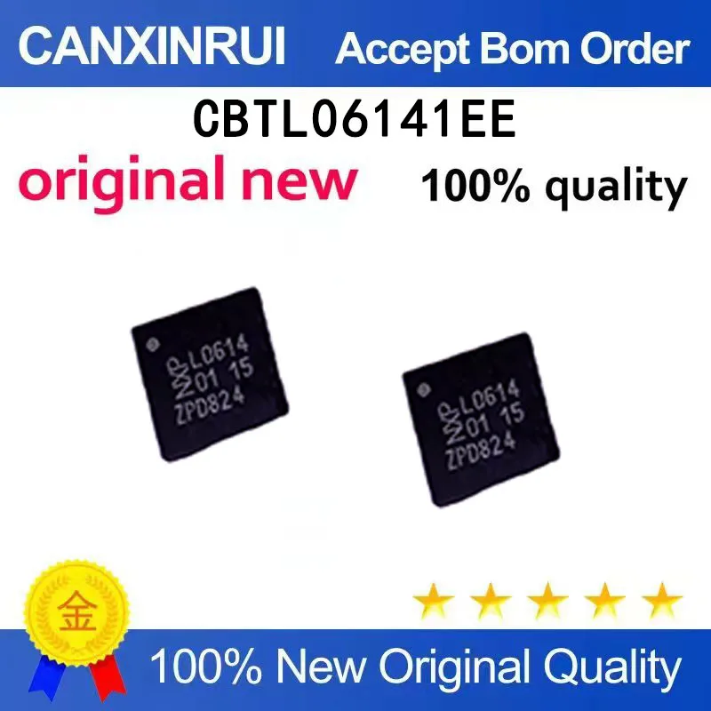 (5-100 PCS) New stock CBTL06141EE/G BGA silk screen L0614
(5-100 PCS) New stock CBTL06141EE/G BGA silk screen L0614