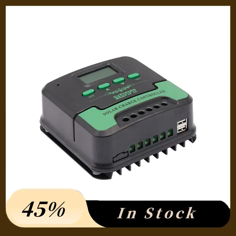 Solar Charge Controller LCD Display Solar Panel Regulator Solar 20Amp 12V/24V MPPT
Solar Charge Controller LCD Display Solar Panel Regulator Solar 20Amp 12V/24V MPPT