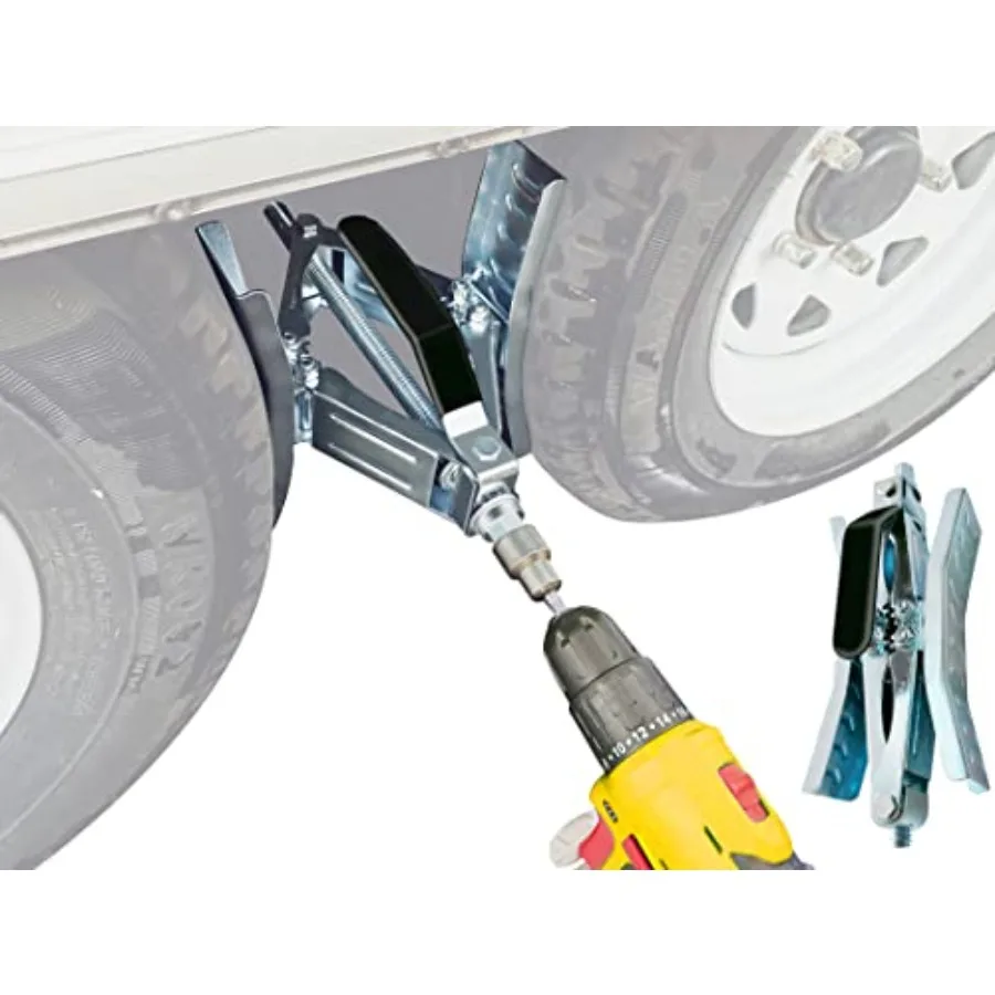 Camper Wheel Chock Heavy Duty Rotatable X Shaped Stabilizer for RV Trailer Drill Adjusted 2 Sets of Tire Lock Chocks (Patented
Camper Wheel Chock Heavy Duty Rotatable X Shaped Stabilizer for RV Trailer Drill Adjusted 2 Sets of Tire Lock Chocks (Patented