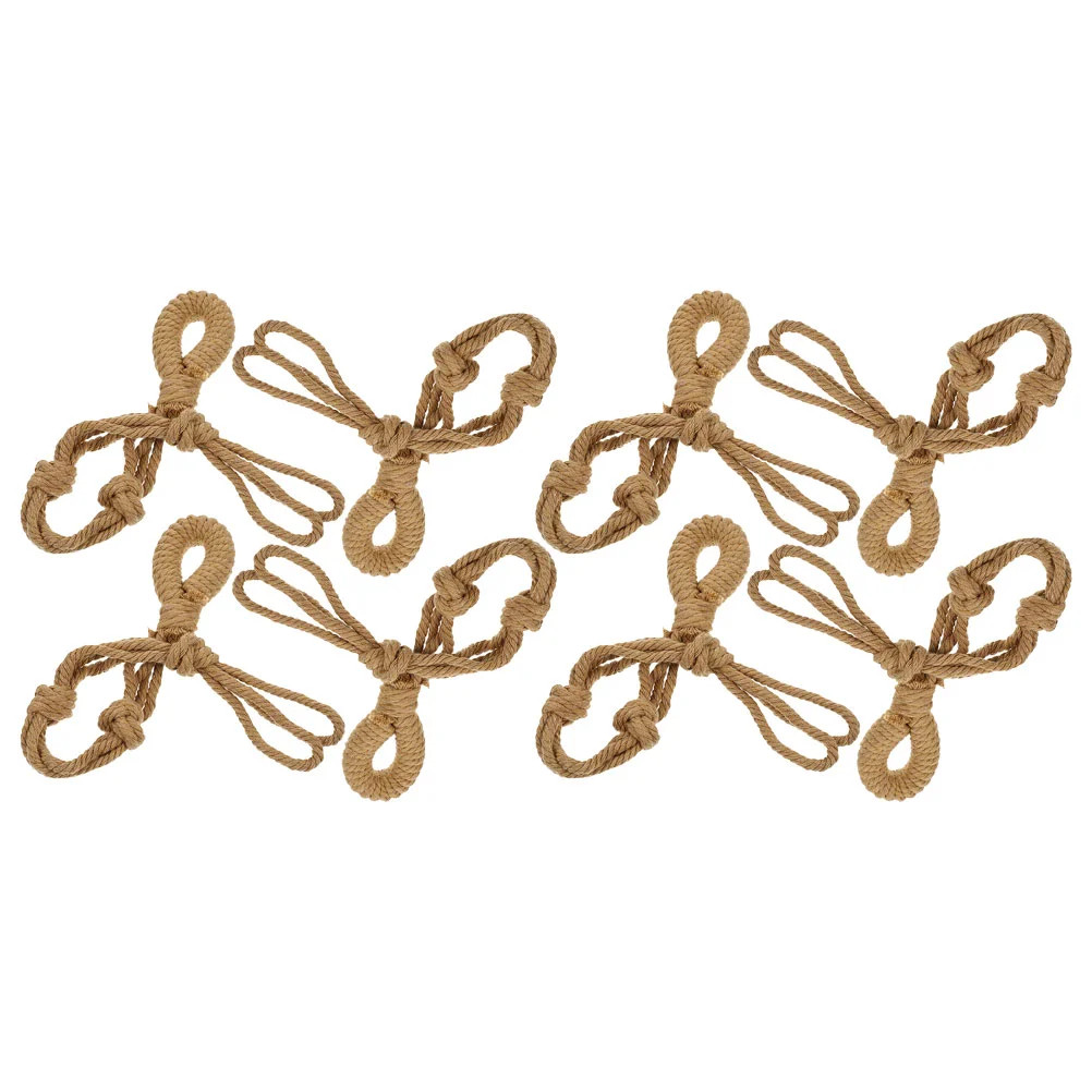 8 Pcs Plant Hook Extender Dog Tug Rope Toy Flower Pot Extension Basket Braided Hand Cotton Hanging Planter
8 Pcs Plant Hook Extender Dog Tug Rope Toy Flower Pot Extension Basket Braided Hand Cotton Hanging Planter