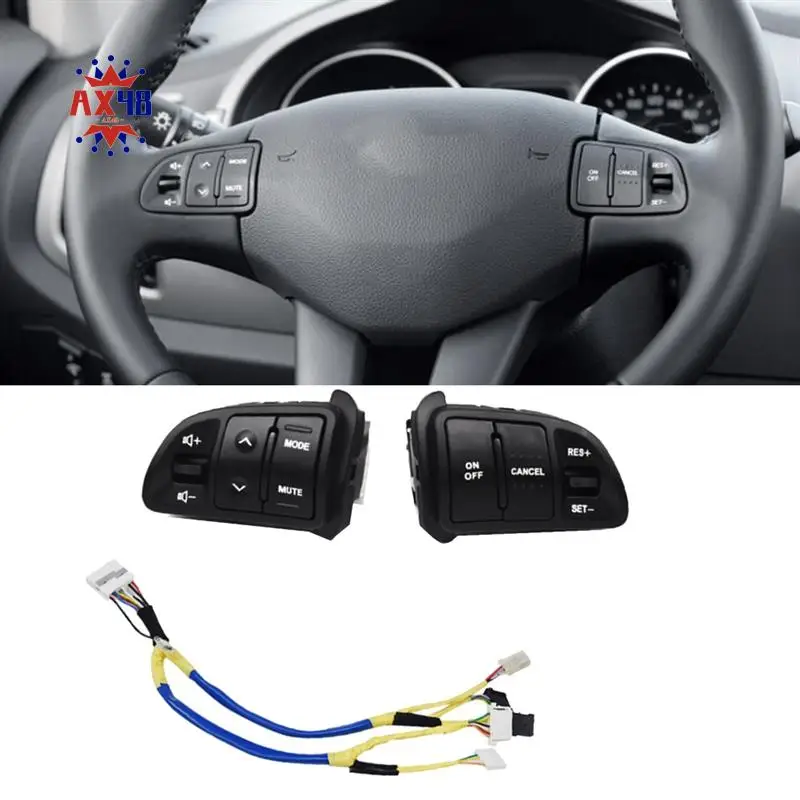 AX48-Car Steering Wheel Button With Heating Harness 96700-3W502 For Kia Sportage 2011-2016 Cruise Volume Control Switch
AX48-Car Steering Wheel Button With Heating Harness 96700-3W502 For Kia Sportage 2011-2016 Cruise Volume Control Switch
