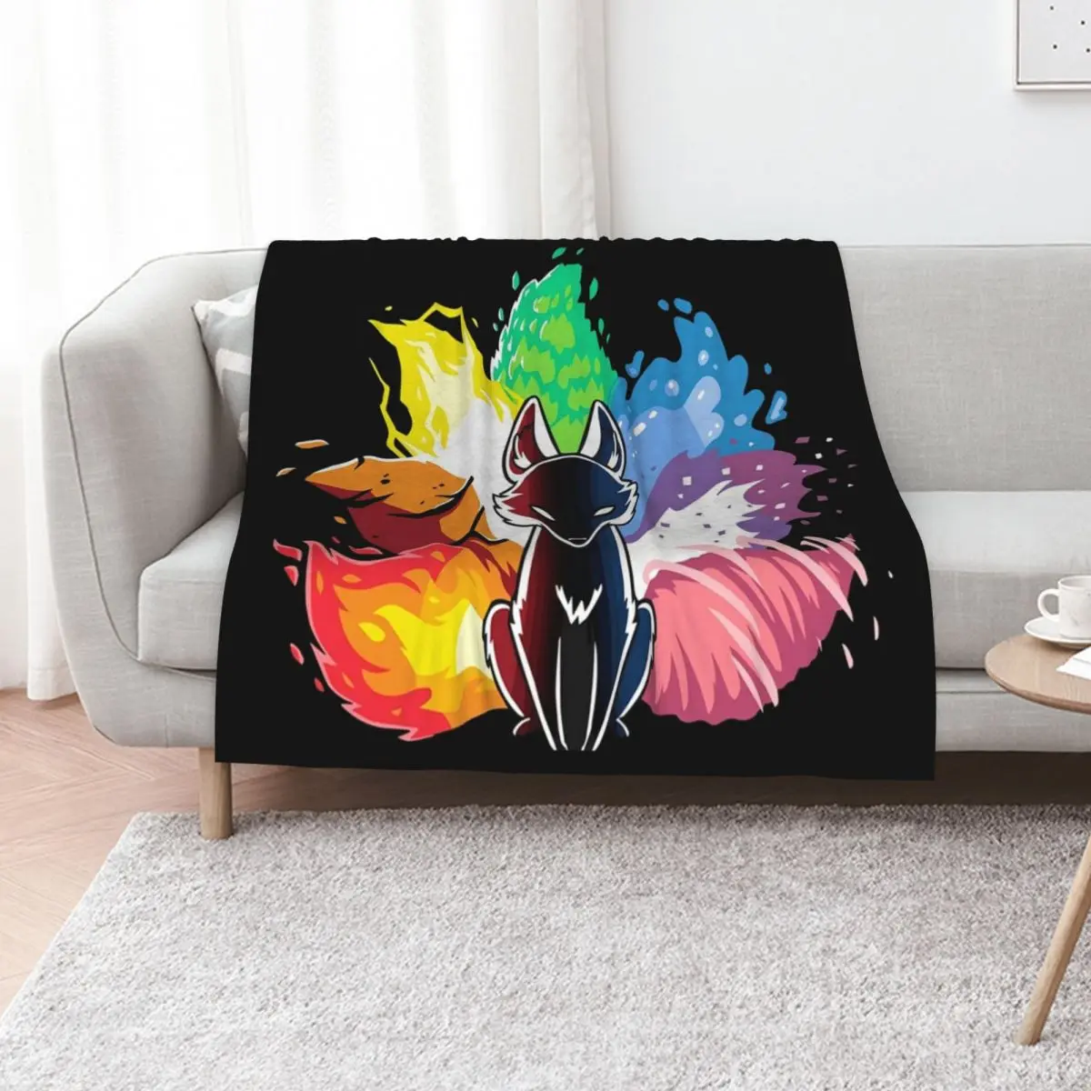 Nine Tail Fox Kitsune Throw Blanket warm winter for babies Thermal Kid'S Blankets
Nine Tail Fox Kitsune Throw Blanket warm winter for babies Thermal Kid'S Blankets