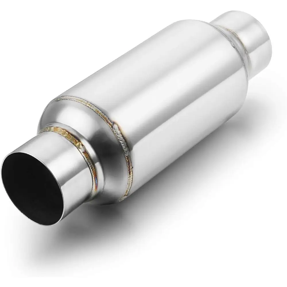 2.5 Inlet Exhaust Resor, 2.5 Inlet 2.5 Outlet, 11.5 Overall Length, Stainless Steel Polished
2.5 Inlet Exhaust Resor, 2.5 Inlet 2.5 Outlet, 11.5 Overall Length, Stainless Steel Polished