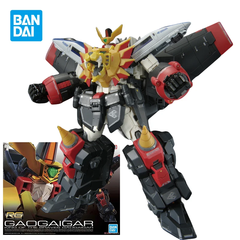 Bandai King of The Braves Gaogaigar Anime Figure RG Gaogaigar Action Figures 1/144 Scale Plastic Assembly Model Kit Toys Gift
Bandai King of The Braves Gaogaigar Anime Figure RG Gaogaigar Action Figures 1/144 Scale Plastic Assembly Model Kit Toys Gift