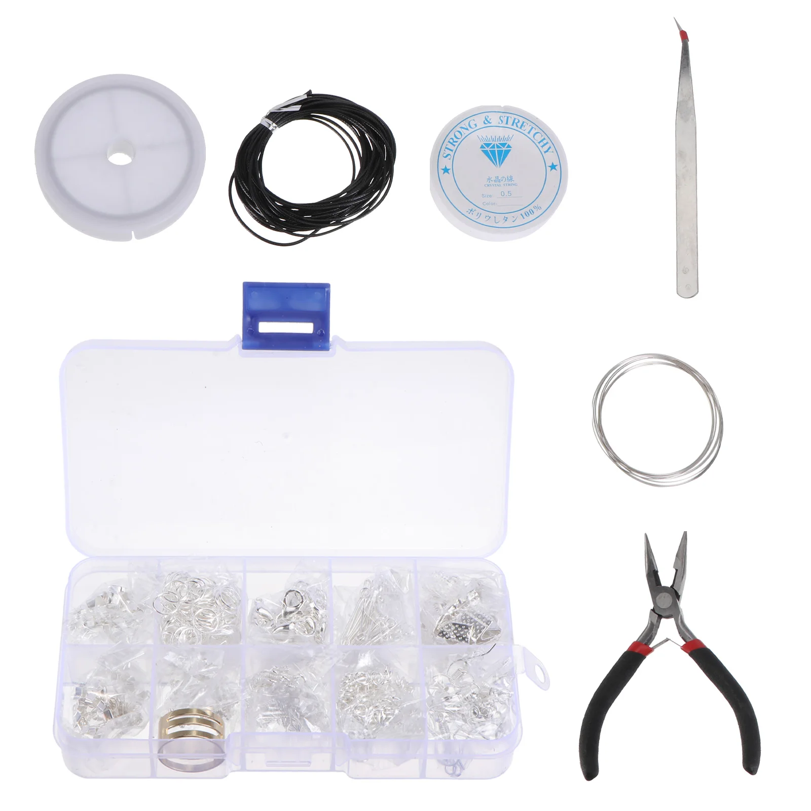 Jewelry Making Kits Adults Beginners Bracelet Accessories Craft Beads DIY Tools Set Metal Durable Shiny Supplies Kit Projects
Jewelry Making Kits Adults Beginners Bracelet Accessories Craft Beads DIY Tools Set Metal Durable Shiny Supplies Kit Projects