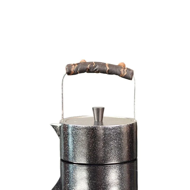 Pure titanium household tea brewing machine outdoor stove teapot lifting beam portable pure titanium tea set
Pure titanium household tea brewing machine outdoor stove teapot lifting beam portable pure titanium tea set