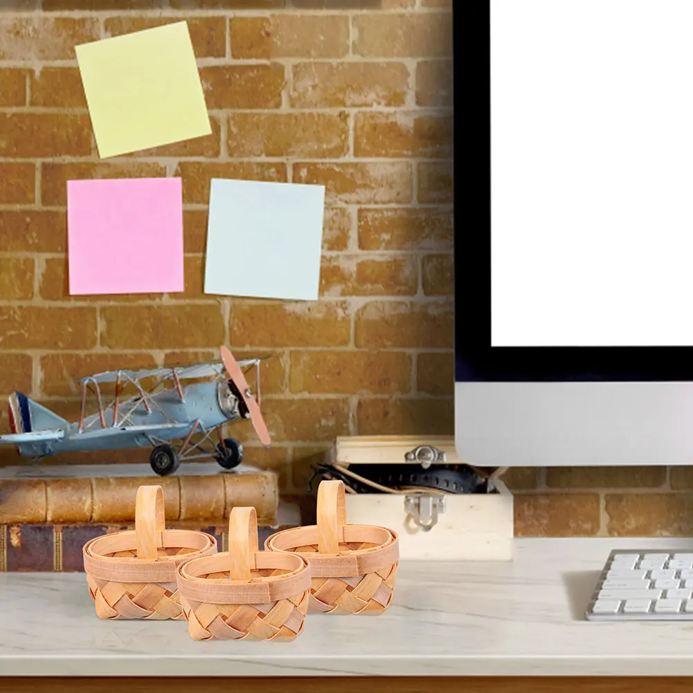 16pcs Mini Wooden Handwoven Candy Basket 6 5x5x3 5cm Natural Wood Storage Basket Party Favors Holder Wedding Bridal
16pcs Mini Wooden Handwoven Candy Basket 6 5x5x3 5cm Natural Wood Storage Basket Party Favors Holder Wedding Bridal