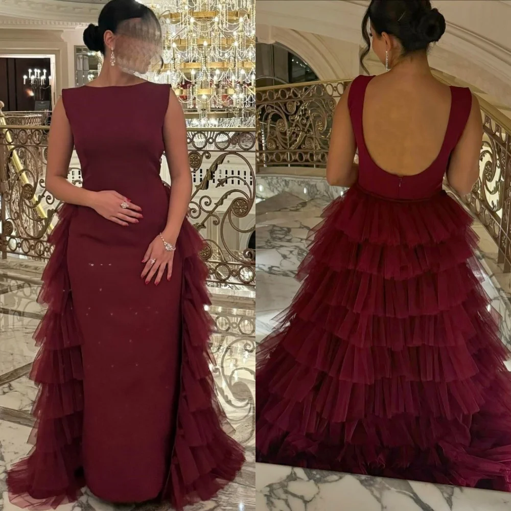 Customized Jersey Tiered Straight O-Neck Long Dresses Bespoke Occasion Evening Exquisite Formal High Quality
Customized Jersey Tiered Straight O-Neck Long Dresses Bespoke Occasion Evening Exquisite Formal High Quality