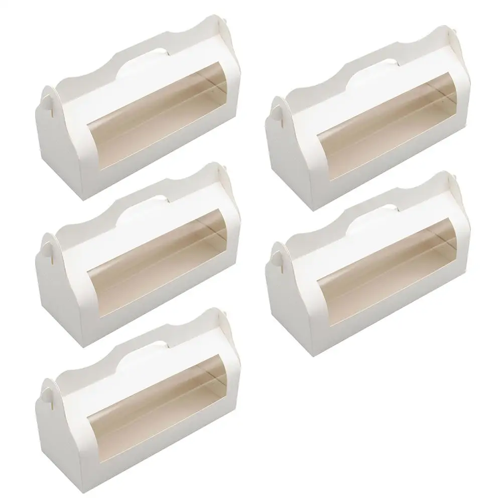 5Pcs Baking Boxes Cake Containers Bread Packaging Dessert Boxes Toast Treats Lightweight Portable Design Transparent Window
5Pcs Baking Boxes Cake Containers Bread Packaging Dessert Boxes Toast Treats Lightweight Portable Design Transparent Window