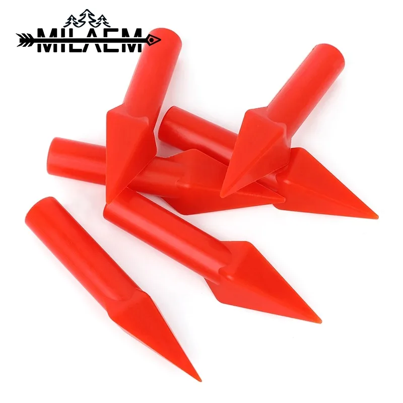 Archery Soft Arrowhead Rubber Silica Gel Safety Target Arrow Tips Fit OD 8mm Arrow Shaft Shooting Game Practice Broad Arrowhead
Archery Soft Arrowhead Rubber Silica Gel Safety Target Arrow Tips Fit OD 8mm Arrow Shaft Shooting Game Practice Broad Arrowhead