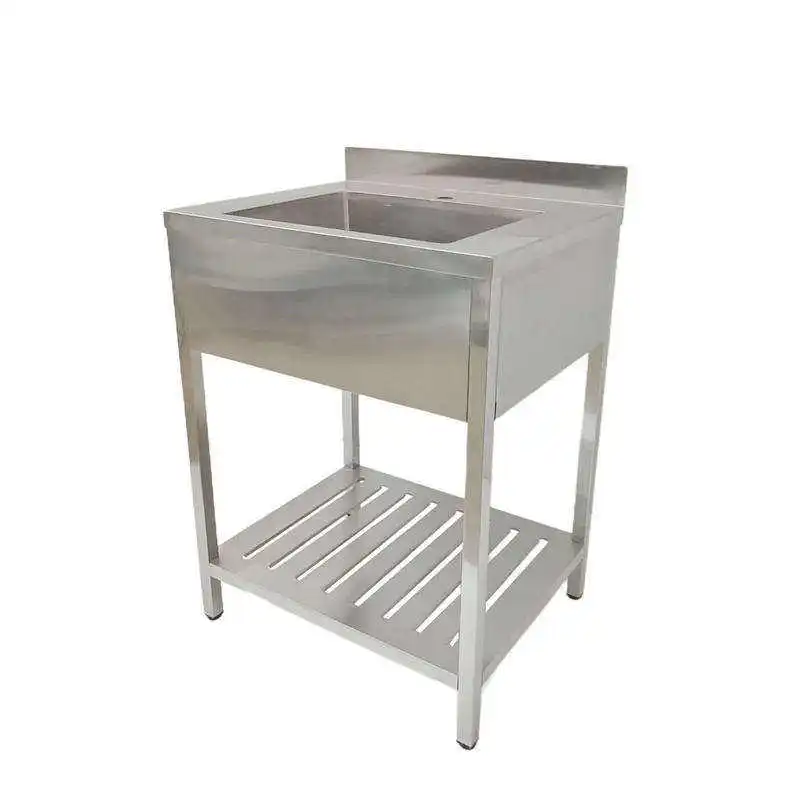 Custom Capacity Commercial Equipment Stainless Steel Sink with Table for Vegetable Washing
Custom Capacity Commercial Equipment Stainless Steel Sink with Table for Vegetable Washing