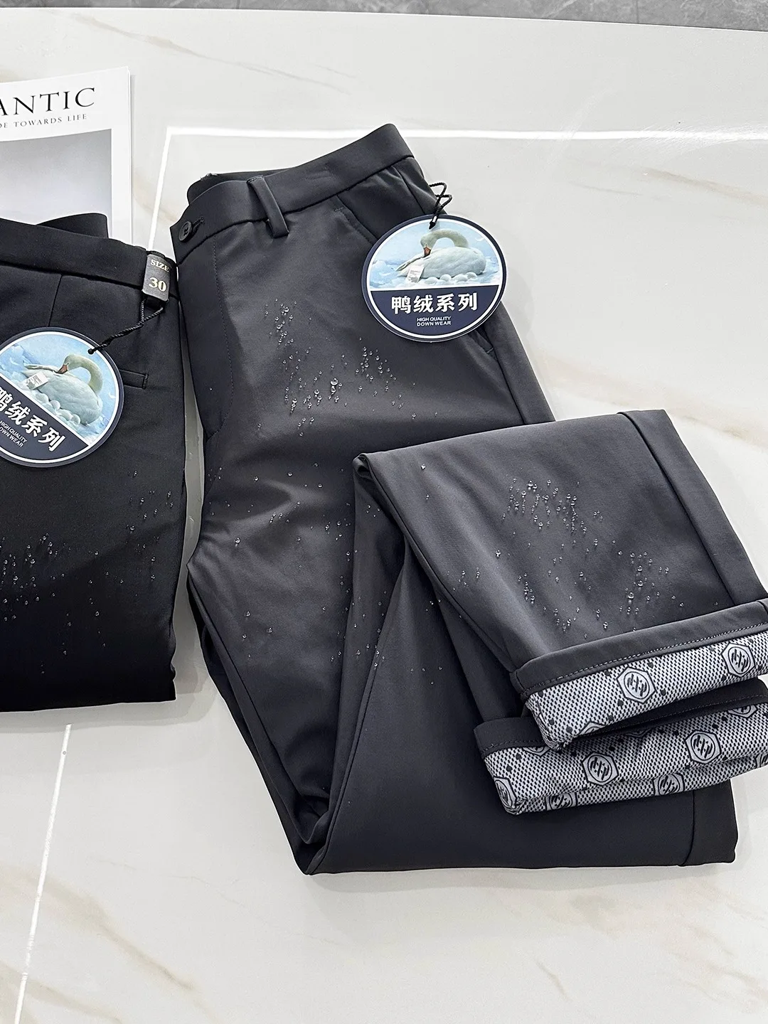 Men's Outdoor Windproof Water-resistant Du down Filled Casual Straight Leg Warm Trousers Busin Casual Pants
Men's Outdoor Windproof Water-resistant Du down Filled Casual Straight Leg Warm Trousers Busin Casual Pants