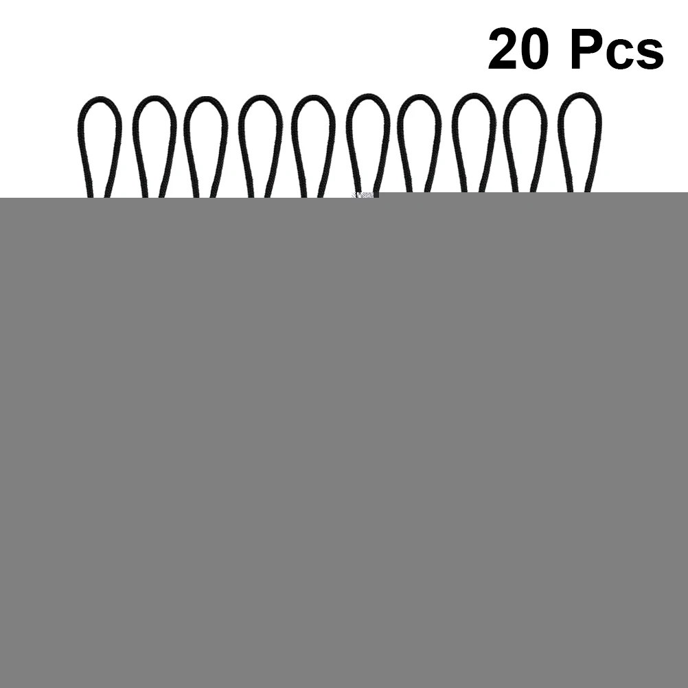 20 Pcs Zipper Pulls Slider Retainers Black Oval Clothes Repair Pull Tabs Bag DIY Accessories Washable Eco Friendly
20 Pcs Zipper Pulls Slider Retainers Black Oval Clothes Repair Pull Tabs Bag DIY Accessories Washable Eco Friendly
