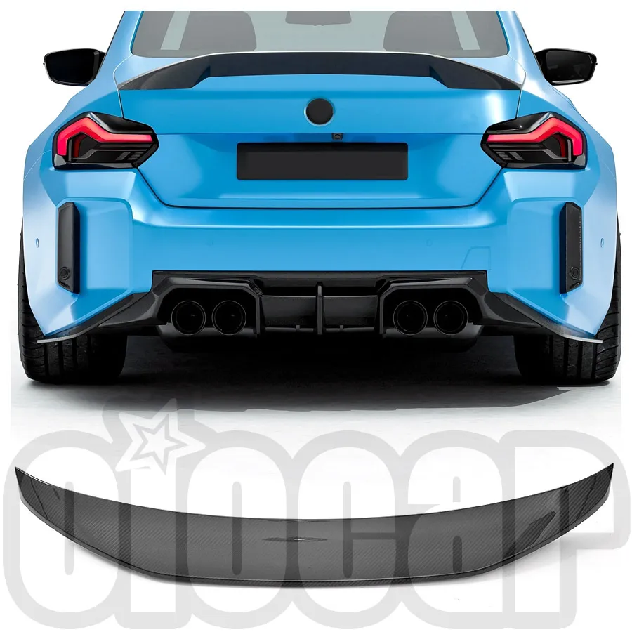 OiOMOTORS CSL Style Pre-preg Dry Carbon Rear Spoiler for BMW G87 M2 and G42 2Series
OiOMOTORS CSL Style Pre-preg Dry Carbon Rear Spoiler for BMW G87 M2 and G42 2Series