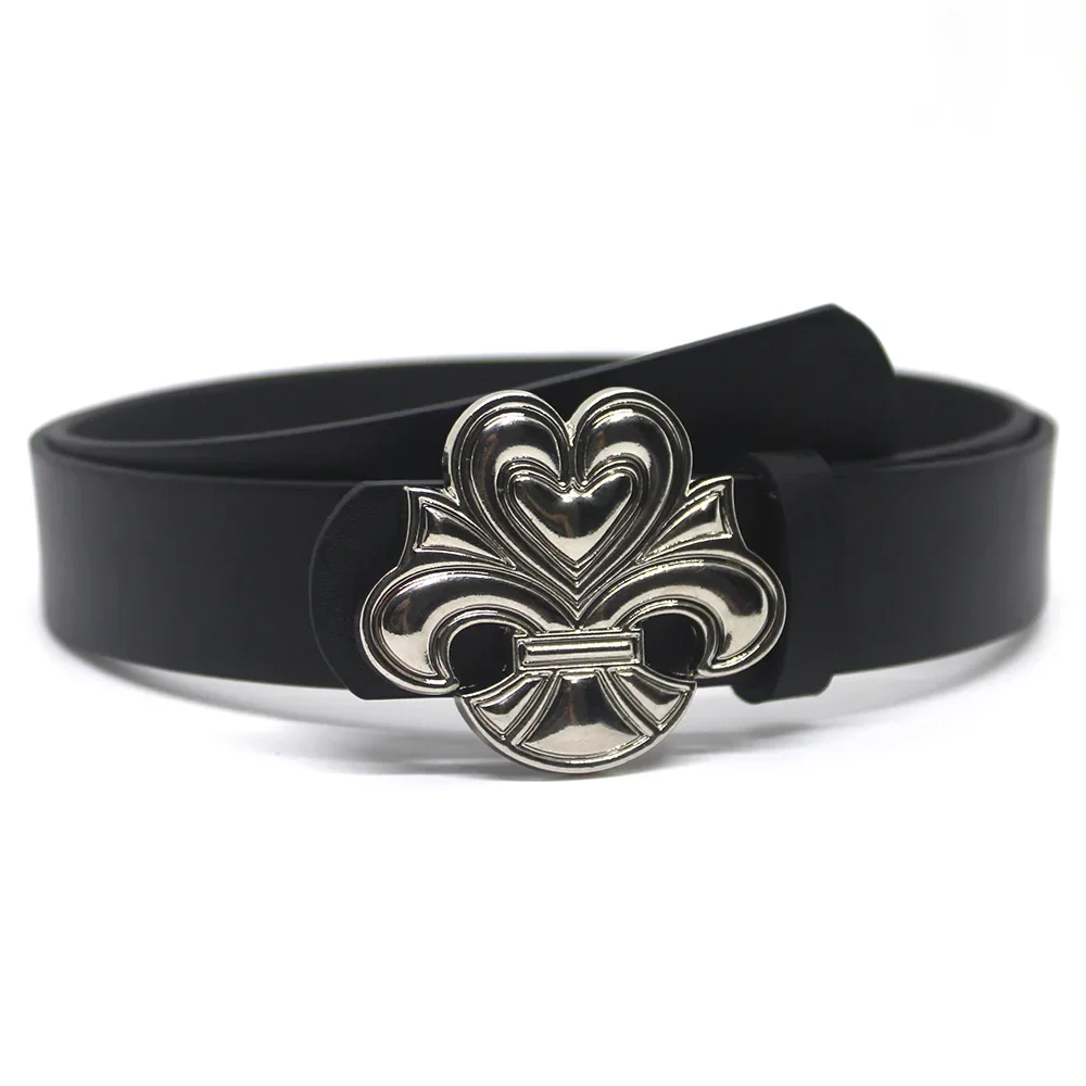 Fashion Geometric Buckle Jeans Black Waist Belt Vintage Female Waistband Men Belts Accessories Y2k Leather Women's Belt
Fashion Geometric Buckle Jeans Black Waist Belt Vintage Female Waistband Men Belts Accessories Y2k Leather Women's Belt