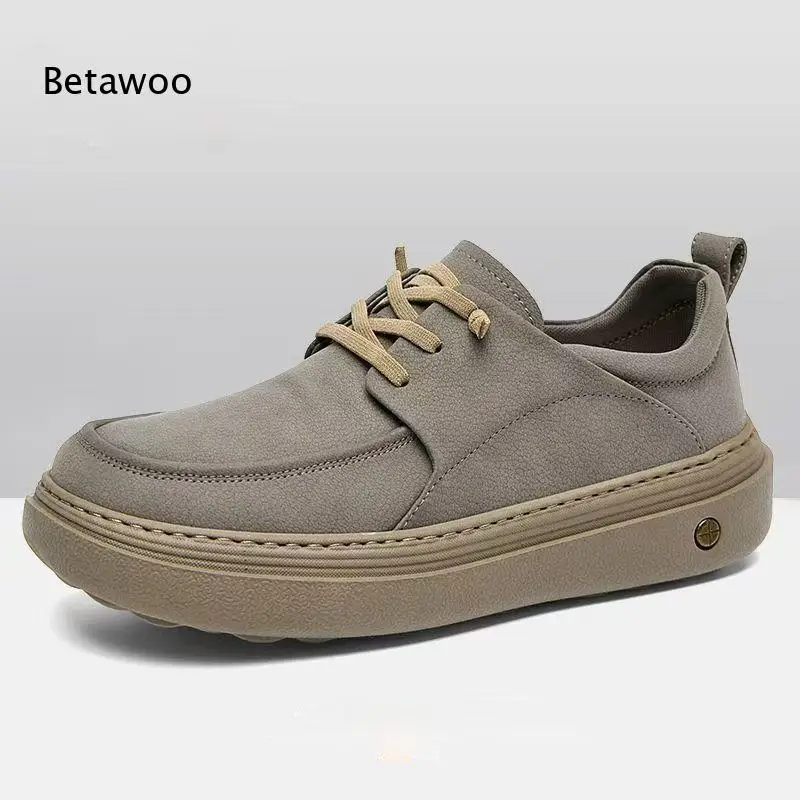 Elegant Neutral-Tone Casual Commute-Ready Shoe, Wear-Resistant Premium Water-Repellent Suede Material, Urban-Leisure Footwear
Elegant Neutral-Tone Casual Commute-Ready Shoe, Wear-Resistant Premium Water-Repellent Suede Material, Urban-Leisure Footwear