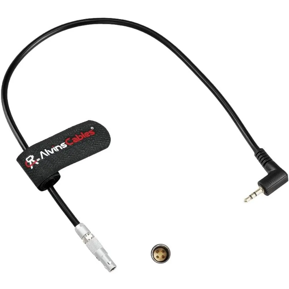 Alvin's Cables Motor 4 Pin to LANC 2.5mm Run Stop Cable for Teradek RT Latitude MDR, for Sony FS5, Control 30CM| 12inches
Alvin's Cables Motor 4 Pin to LANC 2.5mm Run Stop Cable for Teradek RT Latitude MDR, for Sony FS5, Control 30CM| 12inches