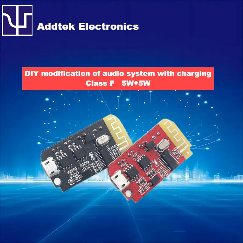 CT14 Mini 4.2 Stereo Bluetooth Amplifier Board Audio Module F-Class 5W+5W with Charging DIY Modified Speaker
CT14 Mini 4.2 Stereo Bluetooth Amplifier Board Audio Module F-Class 5W+5W with Charging DIY Modified Speaker