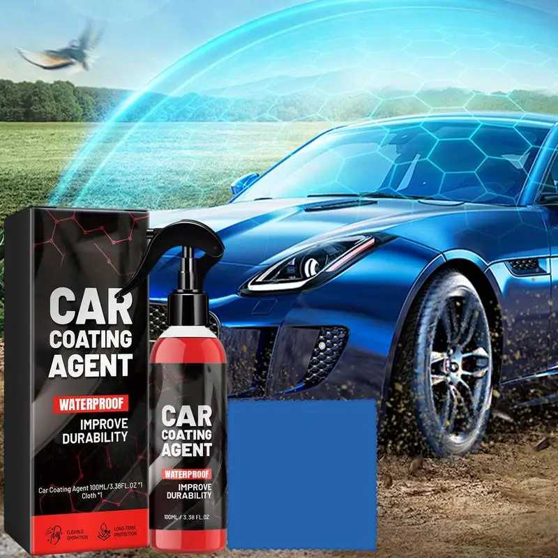 100ml High Protection Car Ceramic Coating Spray Car Polishing Agent Vehicle Coating Spray For Rust Stains Car Wash accessories
100ml High Protection Car Ceramic Coating Spray Car Polishing Agent Vehicle Coating Spray For Rust Stains Car Wash accessories