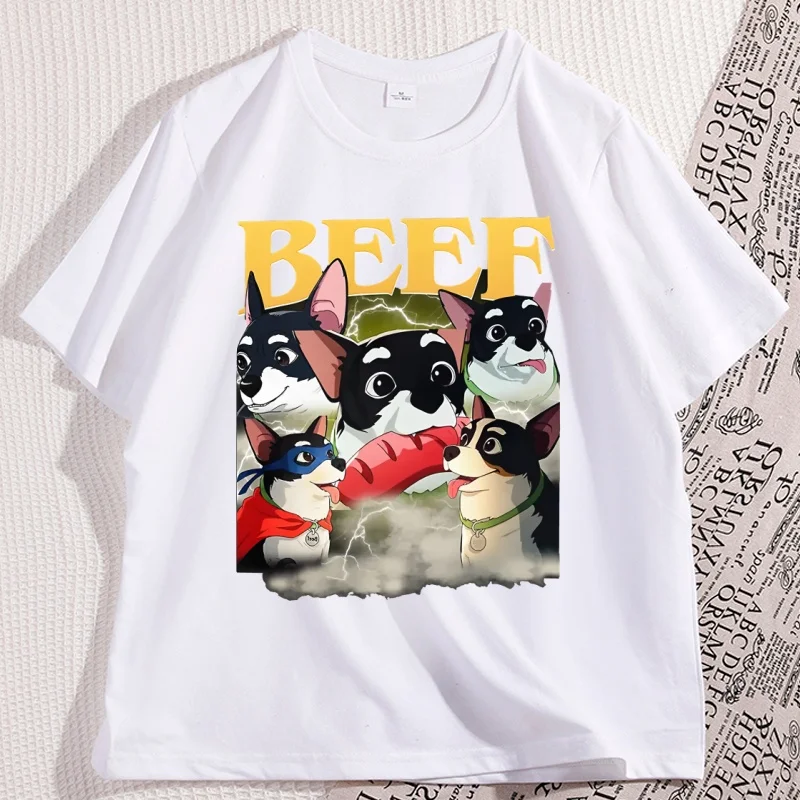 Beef Dispatch Game T-shirt Funny Dog Print T Shirt Men Women Casual Coton Short Sleeve T Shirts Round Neck Tees
Beef Dispatch Game T-shirt Funny Dog Print T Shirt Men Women Casual Coton Short Sleeve T Shirts Round Neck Tees