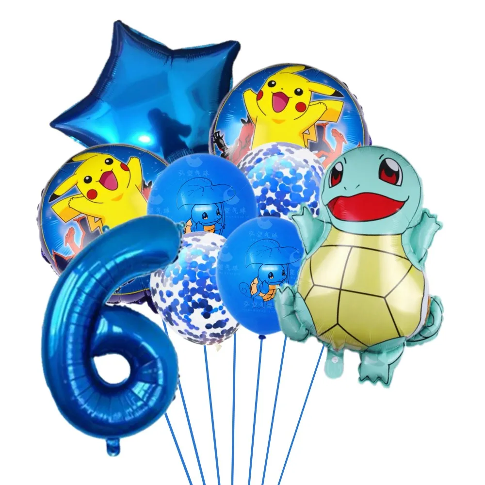 Pokemon Balloon Pikachu Squirtle Bulbasaur Pikachu Human Figure Aluminum Balloon Decoration Supplie Children Birthday Party Gift
Pokemon Balloon Pikachu Squirtle Bulbasaur Pikachu Human Figure Aluminum Balloon Decoration Supplie Children Birthday Party Gift