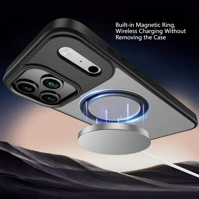 Strong Magnetic 360° Rotating Stand Case for iPhone 15/16/17 Pro Max, Anti-Drop Hands-Free Cover
Strong Magnetic 360° Rotating Stand Case for iPhone 15/16/17 Pro Max, Anti-Drop Hands-Free Cover